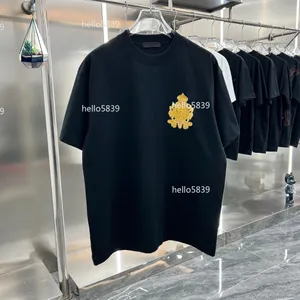 2024 Tees Erkek Tasarımcıları T Shirt Adam Kadın Tshirts Mektuplarla Tişört Baskı Kısa Kollu Yaz Gömlek Erkekler Gevşek Tees Asya Boyutu S-XXXL H2707