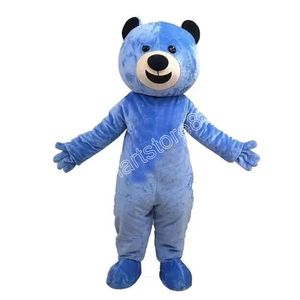 2024 Halloween Hot Sales Sport Blue Bear Mascot Costume Carnival performance apparel theme fancy dress costume