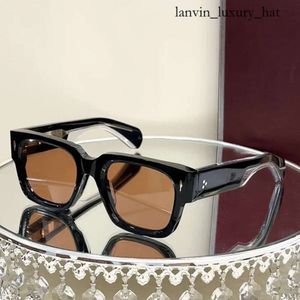 Jacques Marie Enzo Sunglasses for Luxury Brand Handky Plate Frame Floctable Glasses Quality Designer Sunglasses Saccoche Trapstarオリジナルボックス2525