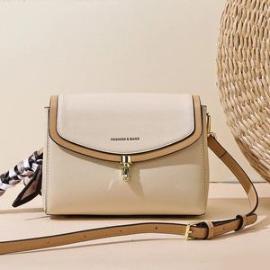 Evening Bags Luxury Bag Grand Women's Handbag 2024 Style Simple Stylish Soft Leather One Shoulder Crossbody And Purses
