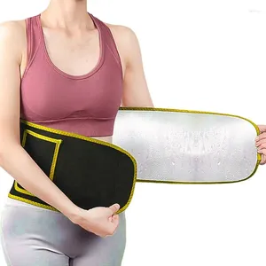 Taillenunterstützung für Damen, Trainer-Schweißband mit Taschentrimmergürtel, Lendenwirbel-Workout-Bauchwickel für Damen und Herren