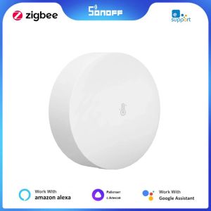 Kontroll 3st Sonoff SNZB02P ZIGBEE Temperatur- och fuktighetssensor App Remote Monitor för smart hemarbete med Alexa Google Home Alice