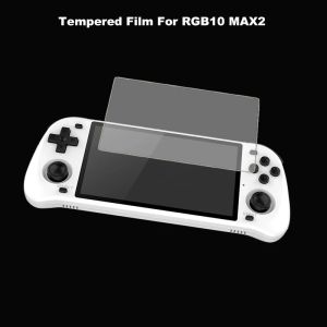 Gracze RGB10 Max 2 5 -calowe szklane szklane szklane ekran RG351MP Retro Game Console Accessorie Screen Protector dla filmu RGB10 MAX2