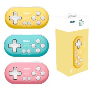 Геймпады 8Bitdo Zero 2 Bluetooth-контроллер для Nintendo Switch Windows Android MacOS Raspberry Pi Мини-геймпад