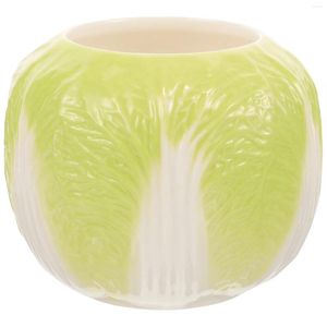 Candle Holders Vegetable Cup Taper Candles Holder Centerpiece Decorative Ceramics Stand Dinner Party