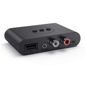 5.2RCA -mottagare 3.5aux bilpinne Bluetooth -adapterhögtalare Förstärkare USB Flash Drive