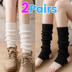 Women Socks Y2K Girls Long Leg Warmers Winter Warm Wool Knitted Foot Cover Arm Warmer Crochet Boot Cuffs Lolita Stockings