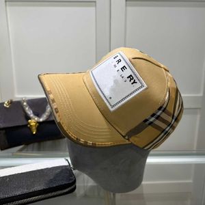 Klasyczna czapka mody baseball men damska designerka kapelusz luksus plaża unisex regulowana czapka ciężarówek dopasowana uliczna letnia haft sportowy sunshade
