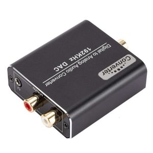 Analog SPDIF'e Özel Mod Dijital Fiber Koaksiyel Ses Kod çözme Dönüştürücü 3.5 mm