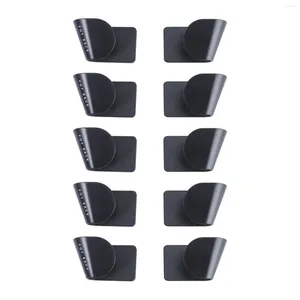 Kök förvaring 5 Par POT LID RACK HOLDER RUND TRAY PAN ARGURISER REST HILL FÖR SERINING (Black)