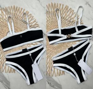 Kadınlar CC Bikini Yaz Plajı Güneş Işığı Kadın Mayo Mayo Tasarımcı Üst düzey lüks bikini c mektup elmas dikiş seksi tek parçalı mayo iki parçalı bikinis