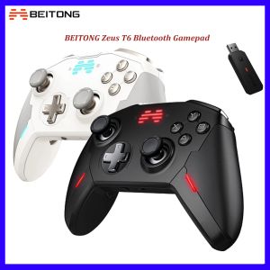 Gamepads Original BEITONG Zeus T6 Bluetooth Game Controller Wireless Gamepad with Joystick for Nintendo Switch Steam NS OLED Accessories