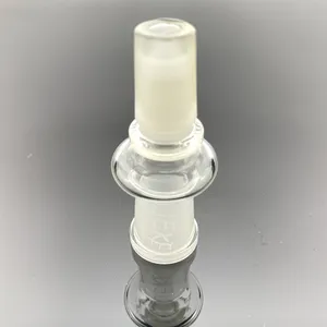 JEKE 5 inches Long Handcrafted smoking Oil Burners Super Thick 2.5mm Thickness Glass Pipes Tube For Water Bong Hookah