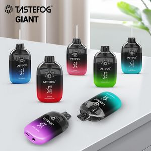 Оптовая продажа электронной сигареты Salt Nic System Tastefog Giant Puff 12000 перезаряжаемая одноразовая вейп