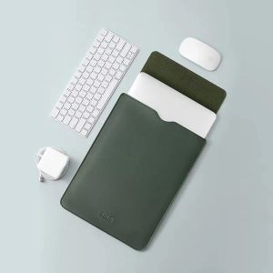 Рюкзак 13, 15 дюймов, мягкий чехол для ноутбука из искусственной кожи для Macbook Air Pro, сумка для ноутбука 13,3, чехол для ноутбука и планшета для HP Dell Lenovo MacBook