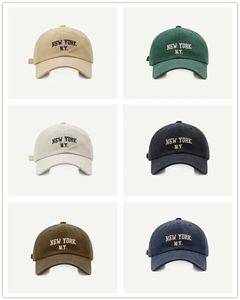 Ball Caps Outdoor Cotton Girl Baseball Hat Solid Embroidered Mens and Womens Baseball Hat Hip Hop Sunshine Adjustable Button Youth Baseball Hat M043 J240226