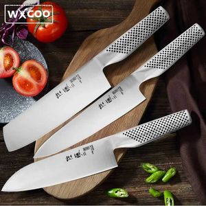 Facas de cozinha japonesa faca de cozinha profissional facas de chef salmão sushi cutelo cozinhar afiado açougueiro faca utilitária de aço inoxidável q240226