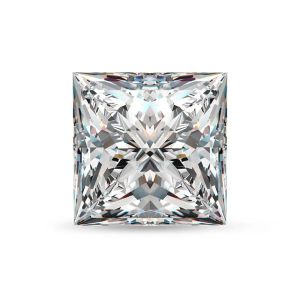 Naszyjniki luźne kamienie szlachetne Moissanite Stone 1ct 5,5 mm D Kolor VVS1 Księżniczka Cut Diamond Pass Tester Moissanite z biżuterią certyfikatu GRA