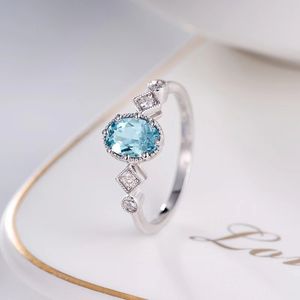 Anel de designer clássico de prata feminino de alta qualidade ajustável luxo diamante cristal cz zircão anéis casamento aniversário noivado jóias