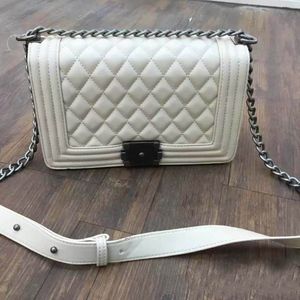 Fashion Designer Women Bag Crossbody Messenger Shoulder Chain Bags Good Quality Leather Purses Ladies High Capacity V-shape Rhombi289h