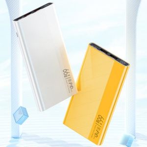 66W Quick chargePortable Power Bank Outdoor Travel Power Banks 10000mah For Smartphone