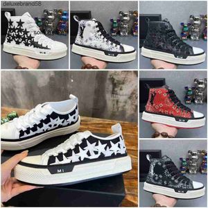 amirlishs amari i Amirris amii amii AMI TOP Low skel I skóra wysokiej jakości Irlies Iiri Top Sneakers Luxury Stars Canvas Court High Sneakers Buty Rozmiar TX99