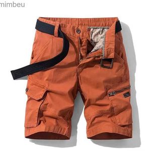 Mäns shorts män sommarlast shorts casual verktyg shorts högkvalitativ man sommar militär multi ficka byxor lösa lastbyxor inga bälten 38 240226