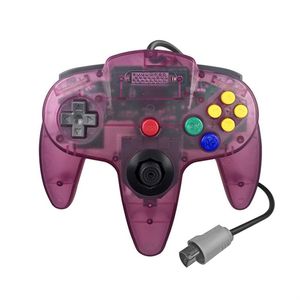 High Quality Classic Retro N64 Controller Wired Game Controllers 64-bit Gamepad Joystick for PC Nintendo N64 Console Video Game System 12 Colors In Stock