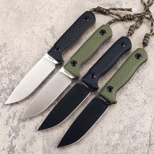 Hochwertiges Outdoor Survival Gerades Messer D2 Stahlklinge G10 Griff EDC Camping Jagd Taktisches Messer