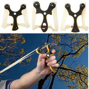 Jakt Slingshots Outdoor Scout HDPE Slingshot Sports Game Travel Dualanvändning Hållbart material Slingshot Catapult Bow Handing Camping Travel Kits YQ240226