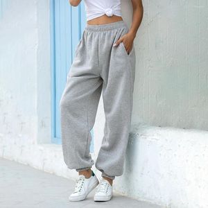 Women's Pants CWFMZQ Soft Joggers Women 2024 Streetwear Sweatpants Korean High Waist Baggy Trousers Wide Leg Sweat Oversized