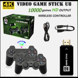 Consoles Video Game Console 32G Stick Lite 4K Builtin 10000 Games Retro Games Console Wireless Controller For GBA Xmas Gift Dropshipping