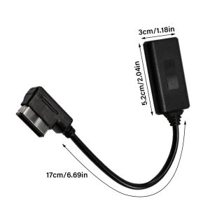 AMI MMI MDI Wireless Aux compatible Adapter Auto Cable for AUDI Q5 A5 A7 R7 S5 Q7 A6 L A8L2008-2012