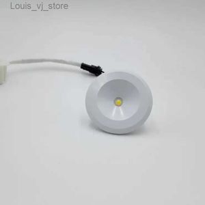 Downlights Ücretsiz Nakliye 3W Dimmabable Mini Ultra Din Dikkatli Led LED Işık Puck Aşk Dökme Işık AC85 ~ 265V LAMBA YQ240226