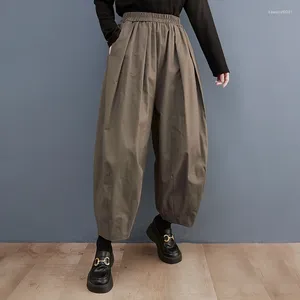 Frauen Hosen 2024 Ankunft Korea Japanischen Stil Hohe Taille Frühling Casual Street Fashion Frauen Herbst Breite Bein