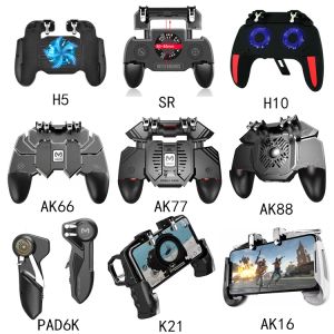 GamePads game Trigger Telefon Cooler Fan Game Controller PUBG z ​​fan gamepad pubg mobilne wyzwalacz l2R2 strzelca joystick