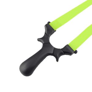 Hunting Slingshots Resin Spring Fast Pressure Four Fiber Slingshot with 3 pcs Rubber Band for Newcomer Outdoor Hunting YQ240226