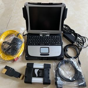 Bildiagnosverktyg för BMW ICOM Nästa WiFi -programmerare med bärbar dator CF19 i5 4G Pekskärm PC Super SSD OBD Full redo att använda