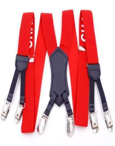 2022 New Factory Direct Fashion Men039s and women Designer Suspenders 30115cm Six Clip Wide Strap C4649350