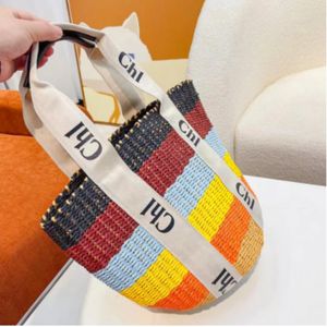 hdmbags0815 пляжные сумки Женские мужские дизайнерские кошельки кошелек Woody Ведро летняя дорожная сумка роскошные сумки Классическая пляжная корзина Соломенная сумка на плечо клатчи