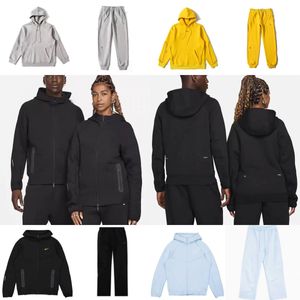 Mens Sports Nocta Trachsuit Tasarımcı Hoodie Pantolon Set İki Parça Takımlı Erkek Kadın Kazak Sweater Nocta Tech Polar Pantolonlar Track Takım Takım Dipleri koşu Joggers YH