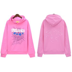 Stampa per sbuffo Young Thug Angel Hoodie Men Women di alta qualità in tessuto pesante Spider Felpe Pullover S-XL 24