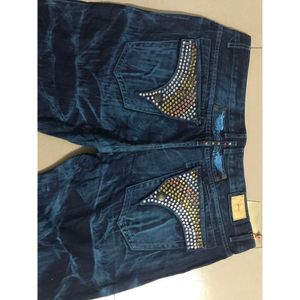 Novo Robin 2024 Moda Jeans Mens Famosa Marca Biker Jeans Robin Designer Jeans para Homem Rasgado Calça Jeans Roxa para Homens Calças Longas Retas Tamanho Ksubi Jeans 4007