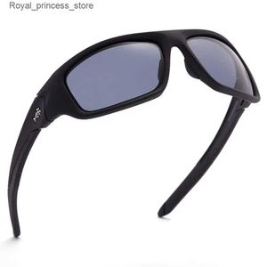 Solglasögon BassDash V01 Polariserade Sportsolglasögon för män och kvinnor% UV -skydd Fiske Kanotvandringscykel Q240226