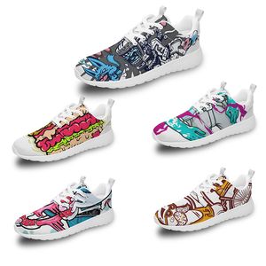 2024 Hot Selling Shoes Men's and Women's Outdoor Sneakers Blue Pink Yellow Sneakers 11F4