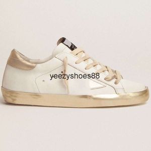 Goldenss Goose Womens Low Cut Vintage Canvasスニーカーベージュスターレースアップカジュアルシューズサイズ35-45