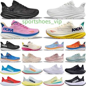 2024 Desinger Clifton 9 Hoka One Bondi 8 Sapato Atlético Sapatos de Caminhada Tênis Absorção de Choque Road Fashion Top Designer Mulheres Homens Tamanho 36-45