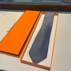 2024 Erkek Tie Fashion Business Tie Tasarımcı Tie% 100 İpek Tie El Dokumalı Erkekler Düğün Günlük Boyun Bağları Orijinal Kutu 891