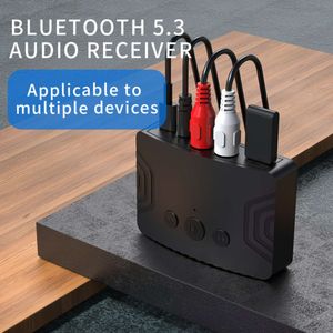 5.3 Ricevitore RCA 3.5 AUX Car Stick Adattatore Bluetooth Altoparlante Amplificatore USB Flash Drive