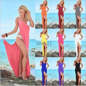 Damen Bademode Cover Plus Size Bademode Sexy Bikinis Strandkleider Frauen Bandage Club Kleid Sommer Schwimmkleid Wraps Robe Vestido B3811 240226